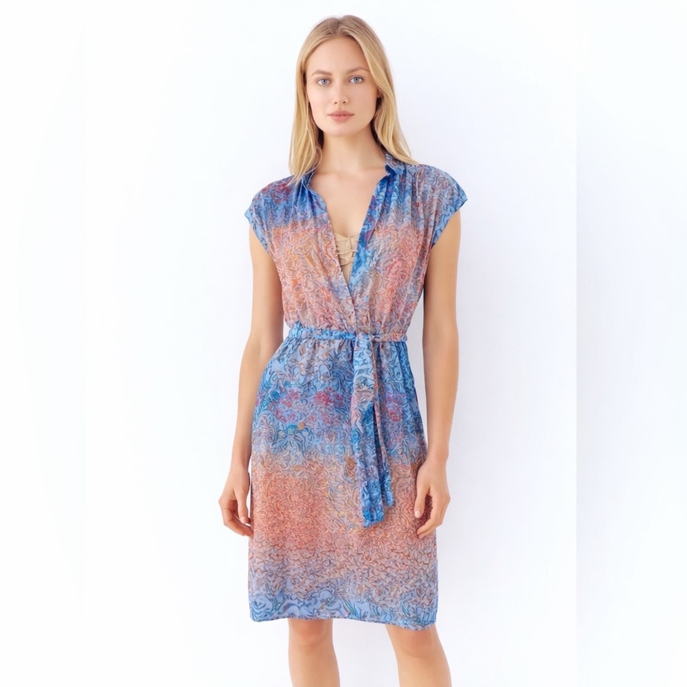 Vintage 1990’s Diane von Furstenberg 100% Silk Dress
